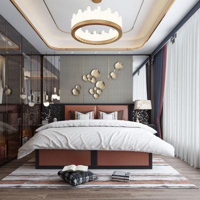 新中式轻奢卧室