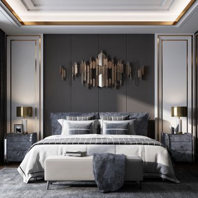 现代卧室