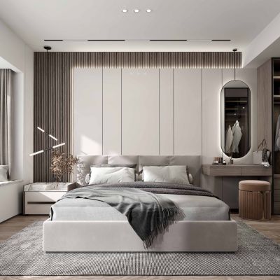 现代轻奢卧室