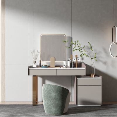 现代风格梳妆台