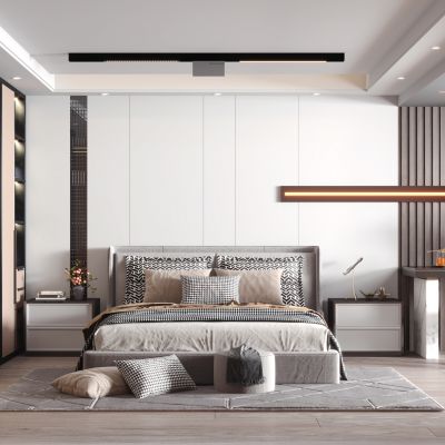 现代卧室