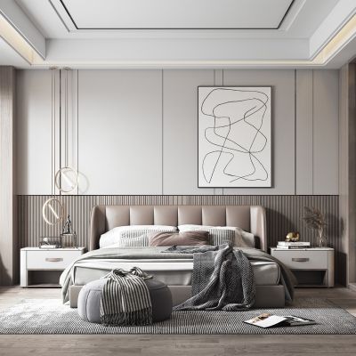 现代卧室