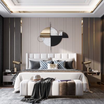 现代卧室
