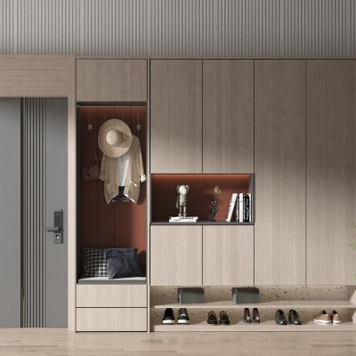 现代风格鞋柜