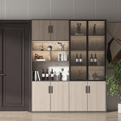 现代风格多功能酒柜