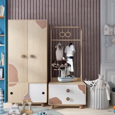 现代风格儿童房储物柜