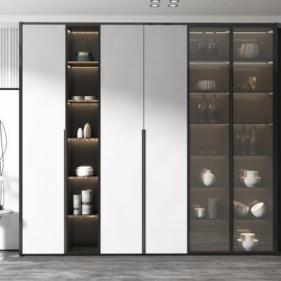 现代风格多功能酒柜