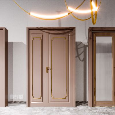 新中式现代简约轻奢风格门
