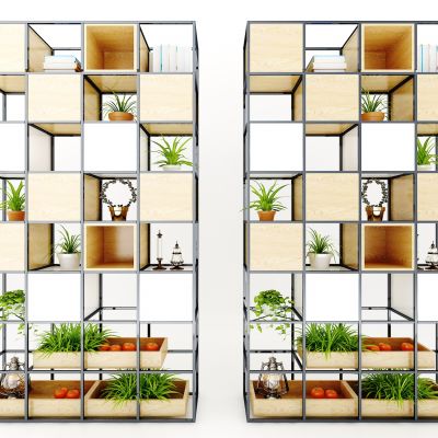 现代风格装饰柜