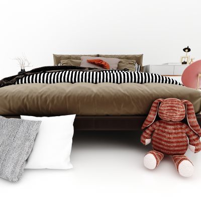 现代风格儿童床