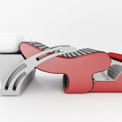 现代风格洗头桌