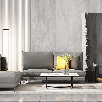 现代沙发茶几组合