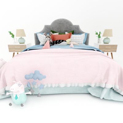 现代风格儿童床