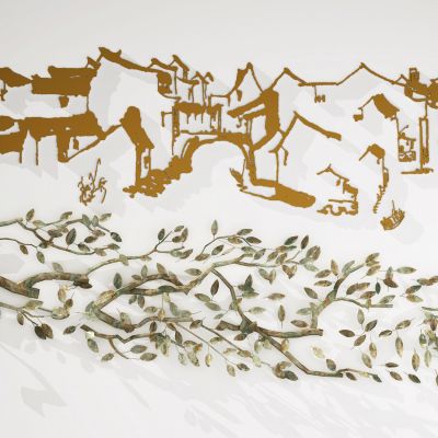 新中式墙饰挂件