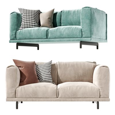 现代双人沙发