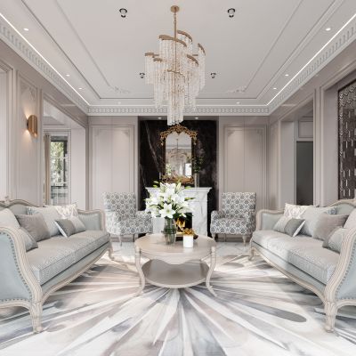 欧式客厅