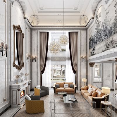 欧式客厅