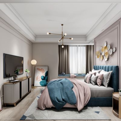 现代卧室