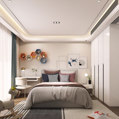 现代卧室