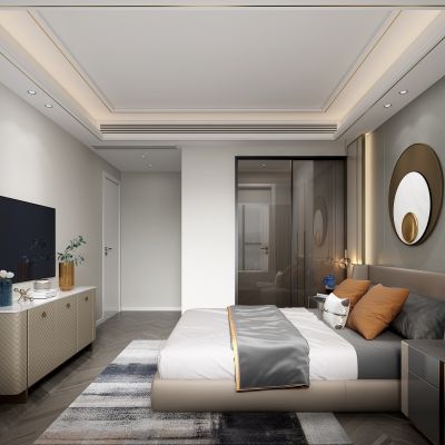 现代卧室