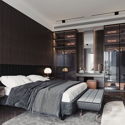 现代卧室