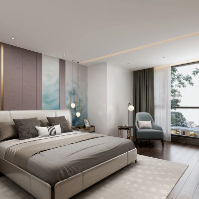 现代卧室