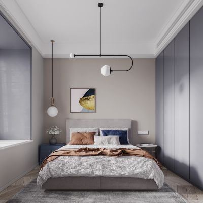 现代卧室