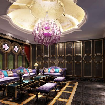 欧式古典奢华KTV包厢