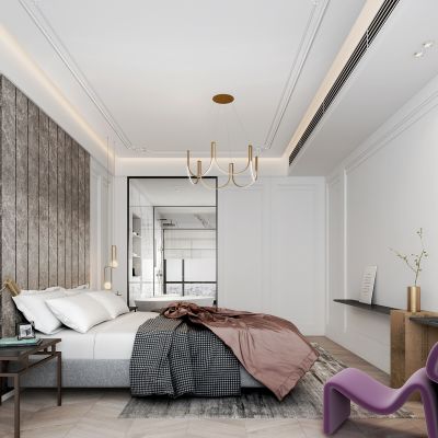 现代卧室