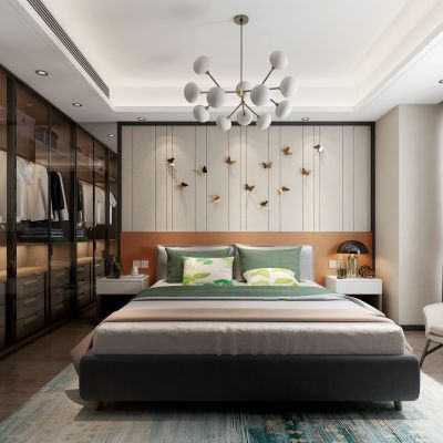现代卧室