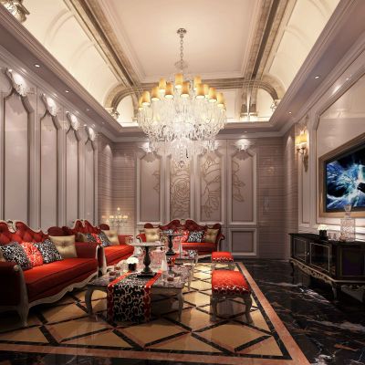 欧式古典奢华KTV包厢