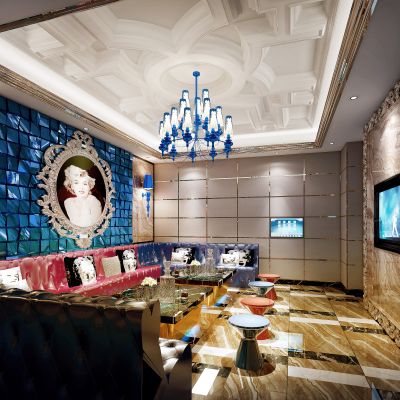 欧式古典奢华KTV包厢