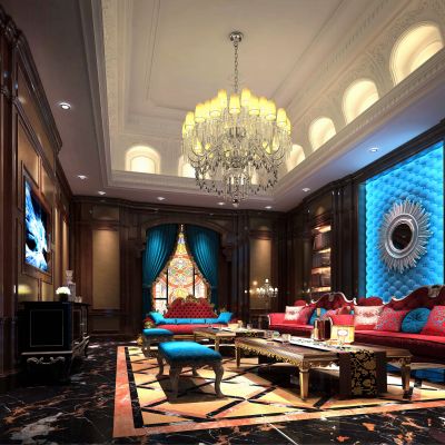 欧式古典奢华KTV包厢