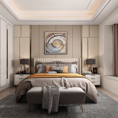 现代卧室