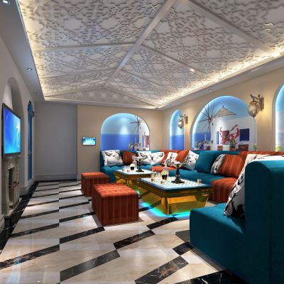 地中海奢华KTV包厢