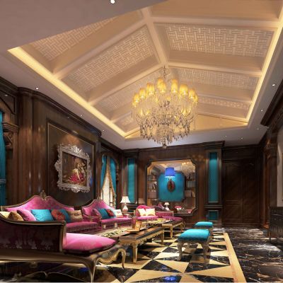 欧式古典奢华KTV包厢