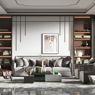 新中式风格客厅