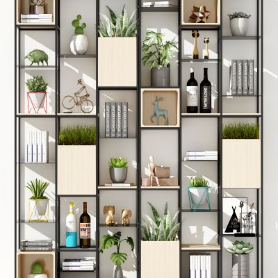 现代铁艺置物架  装饰架