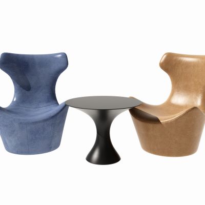 现代休闲桌椅组合