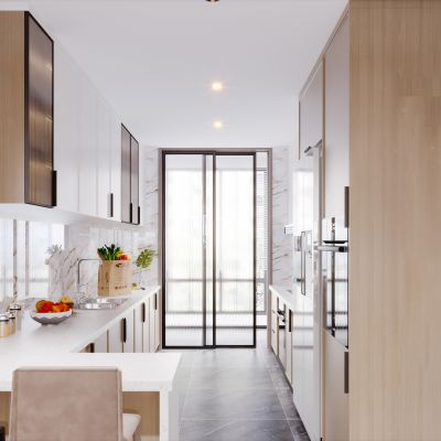 现代简约轻奢风格厨房