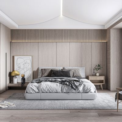 现代卧室