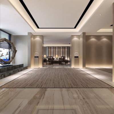 办公室前厅过道