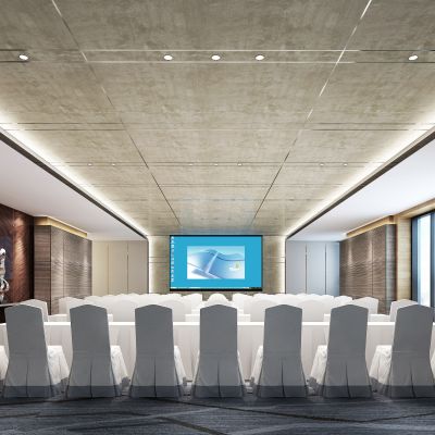 现代办公会议室