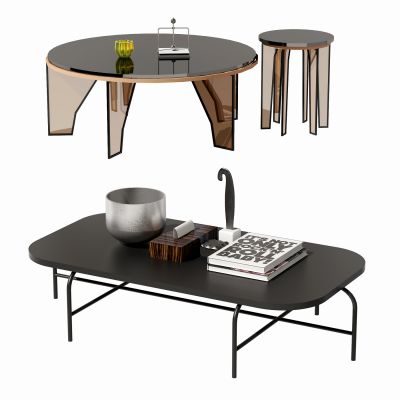现代茶几组合