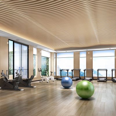 现代健身房