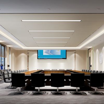 现代办公会议室