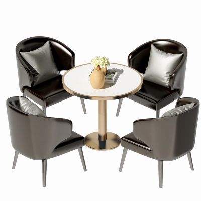 现代休闲桌椅组合