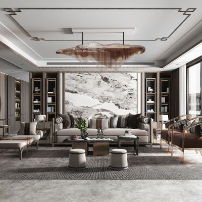 新中式风格客厅