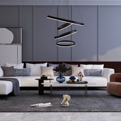 现代沙发茶几组合