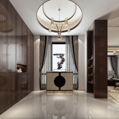 新中式客厅餐厅